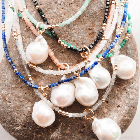 Shells x Pearls x Gemstone Edit