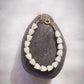 Mother of Pearl Pikake Beaded Bracelet - Gold Lāhela