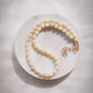 Mother of Pearl Pikake Beaded Necklace - Gold Lāhela