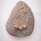 Triple Floating Gold Pikake Charm Necklace - Kālewa