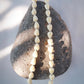 Silver and Carved Pikake Necklace - Aloalo