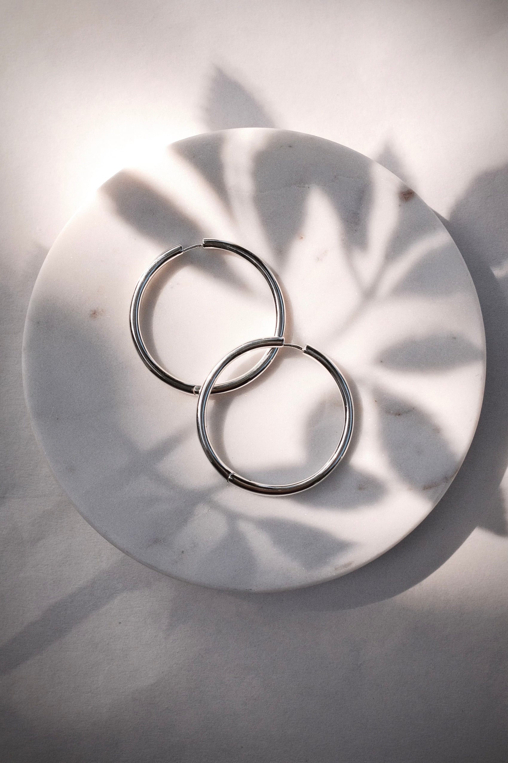 Perfect Extra Large Silver Huggie Hoop Earrings