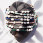 Gemstone Puka Shell Bracelet - Ke'alohi