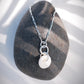 Silver Puka Shell Chain Necklace - Kahale