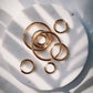 Perfect Small Gold Huggie Hoop Earrings - Noelani