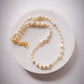Mixed Shell & Pearl Pikake Necklace - Gold Kahakai