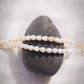 Mother of Pearl Pikake Beaded Bracelet - Gold Lāhela