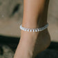 Gold Puka Shell Anklet - Kahale