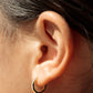 Mini Faceted Huggie Hoop Earrings - Akamai