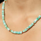Peruvian Blue Opal Gold Necklace - Mana'olana