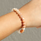 Sale - Peach Ombre Gemstone Bracelet - Ho'olaua'e