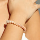 Sale - Peach Ombre Gemstone Bracelet - Ho'olaua'e