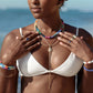 Sale - Stretchy Rainbow Gemstone Bracelet - Leinani