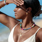 Sale - One of a Kind Rainbow Gemstone Necklace - Leilani