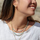 Gold Scallop Shell Necklace - Hoaka