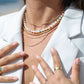 Rainbow Opal and Pearl Necklace - Makalani