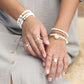 Choose your Gold Stretchy Puka Shell Bracelet - Gold Ali'ikai