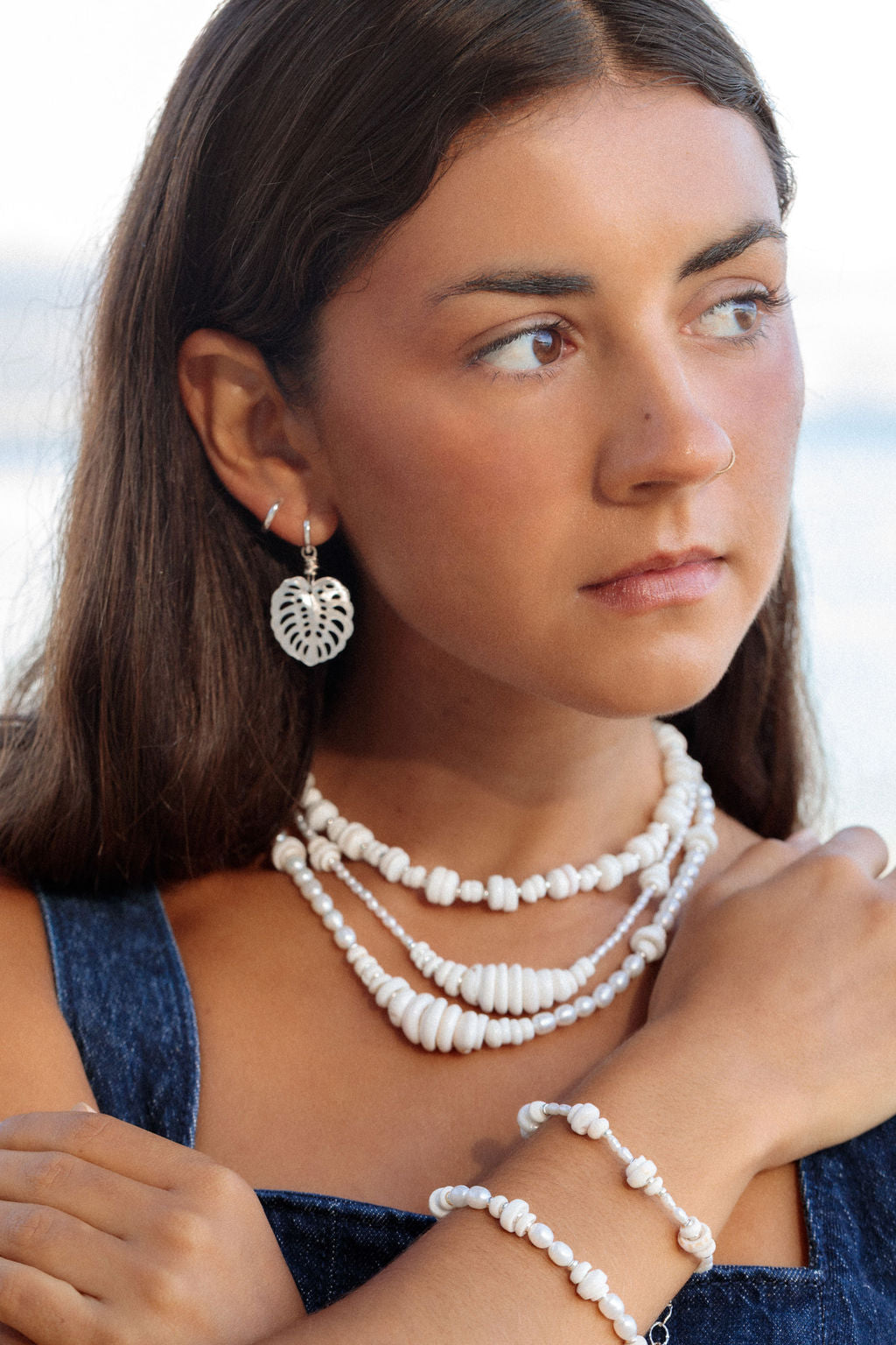 Tiny Silver Huggie Hoop Earrings - Auili'i