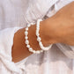Silver Puka Baroque Pearl Bracelet - Kakahi