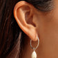 Pikake Silver Hoop Earrings - Pikake