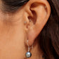 Silver Tahitian Pearl Drop Earrings - Alaula