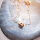 Floating Gold Pikake Charm Necklace - Lana
