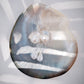 Silver Flameball Pearl Drop Earrings - Kiele