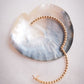 Gold Pikake Lei Hinged Bangle - Pualei