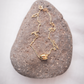 Floating Gold Pikake Charm Necklace - Lana