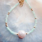 Pink Pearl and Gemstone Bracelet -  Gold Akala