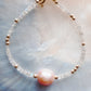 Pink Pearl and Gemstone Bracelet -  Gold Akala
