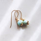 Gemstone Drop Earrings - Naia