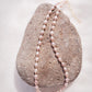 Pink Rice Pearl & Gold Bead Adjustable Necklace - Gold Liko