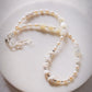 Mixed Shell & Pearl Pikake Necklace - Silver Kahakai