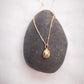 Gold Pikake Drop Pendant Necklace - Lewa