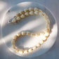 Silver and Carved Pikake Necklace - Aloalo