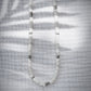 Unisex Silver Puka Shell Necklace - Ikaika