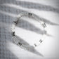 Stretchy Unisex White Puka Shell Bracelet - Ikaika