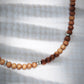 Unisex Men's Silver Sandalwood Necklace - Lanakila