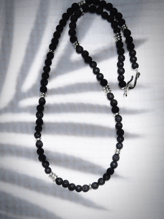 Unisex Men's Lava Necklace - Kalama