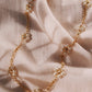 Pearl and Gold Daisy Chain Necklace - Pua