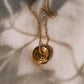 Gold Puka Shell Charm Necklace - Aukai