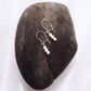 Dainty Gold Pearl Drop Earrings - Kanilea