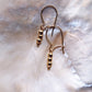 Dainty Golden Drop Earrings - Keilana
