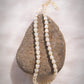 Mother of Pearl Pikake Beaded Necklace - Gold Lāhela