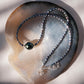 Genuine Tahitian Pearl Choker Necklace - Silver Kaimalie