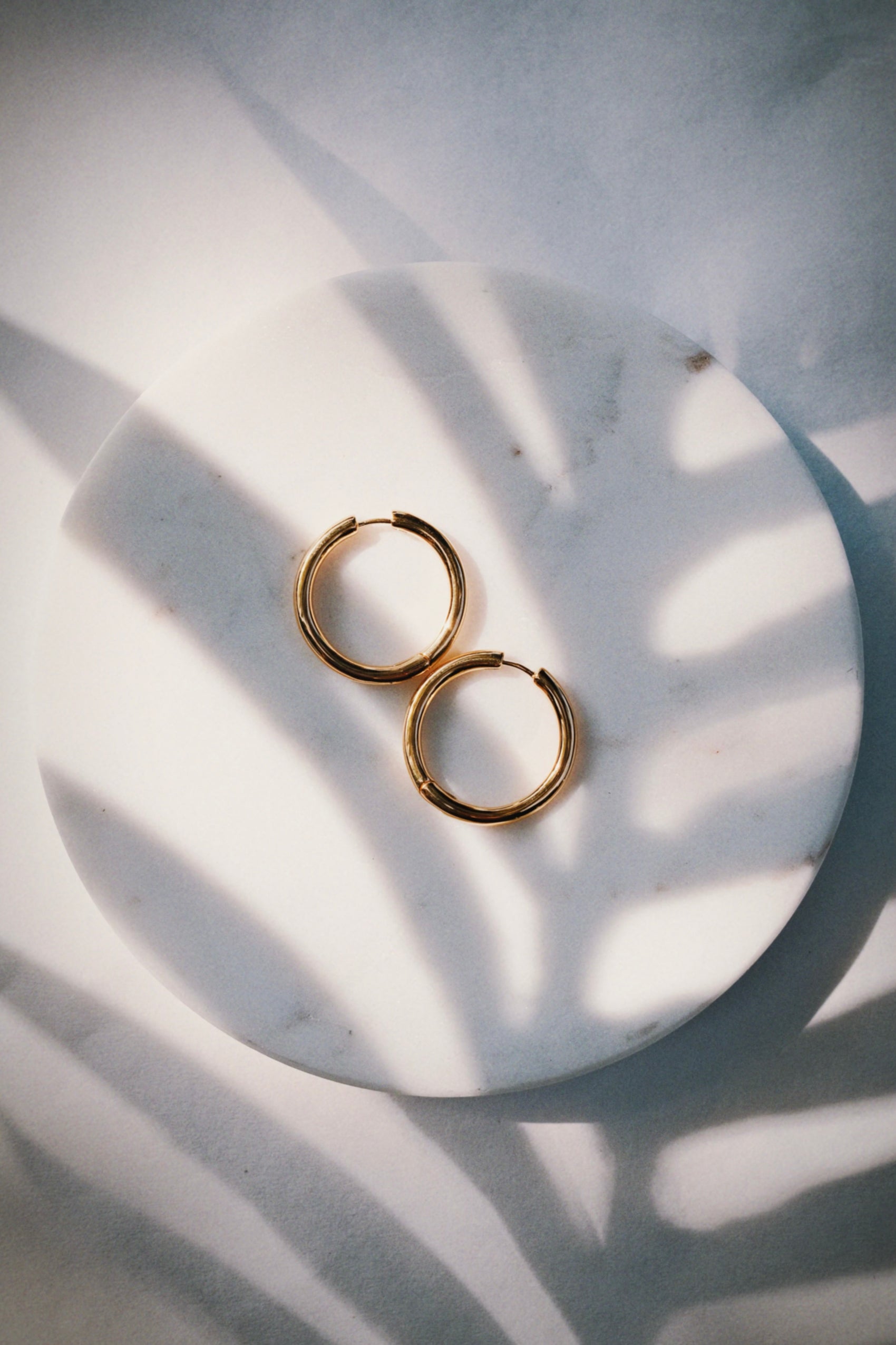 Perfect Large Gold Huggie Hoop Earrings