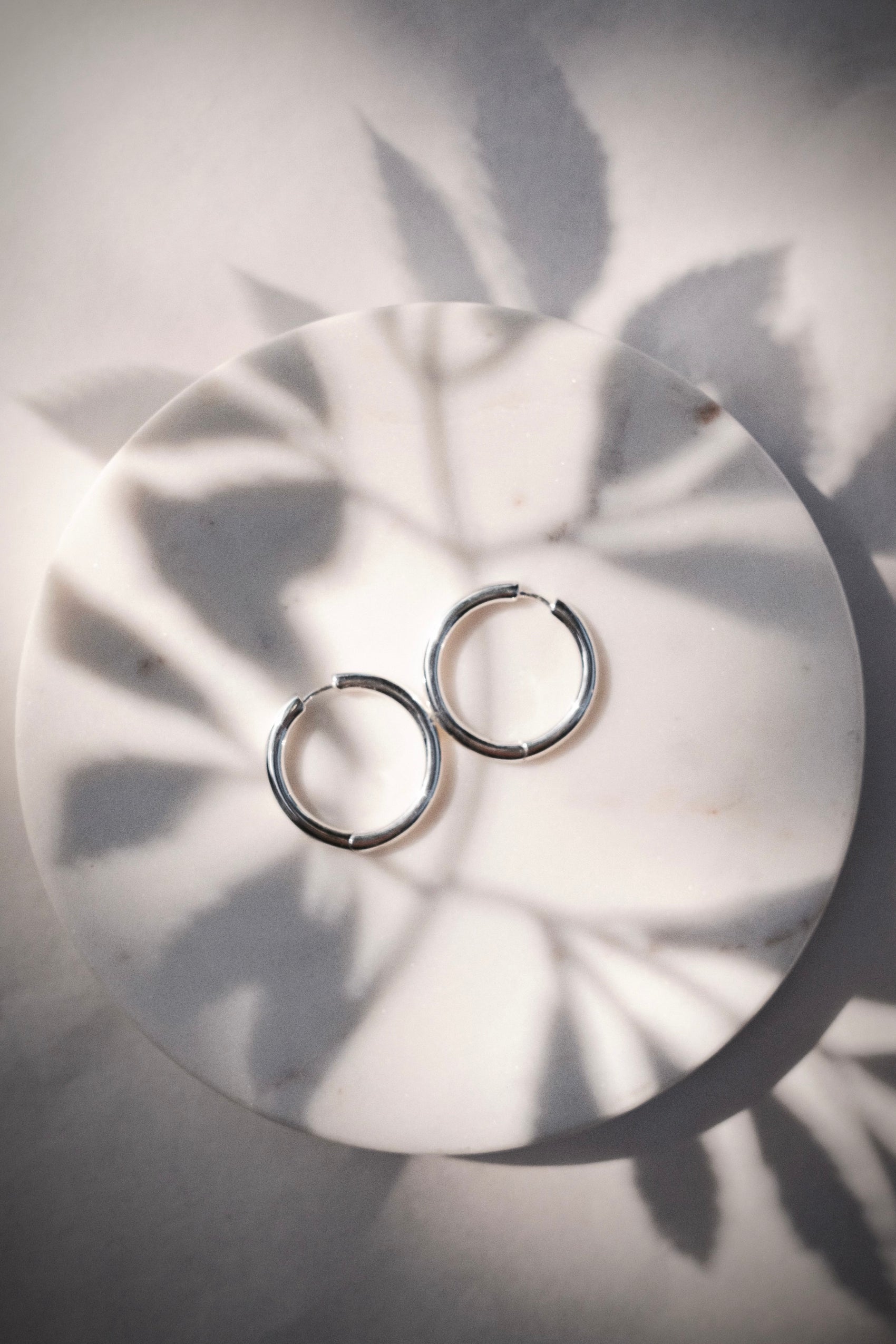 Perfect Large Silver Huggie Hoop Earrings