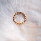 Gold Vermeil Pikake Lei Ring - Pualei