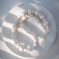 Puka Shell Choker Necklace - Silver Keone